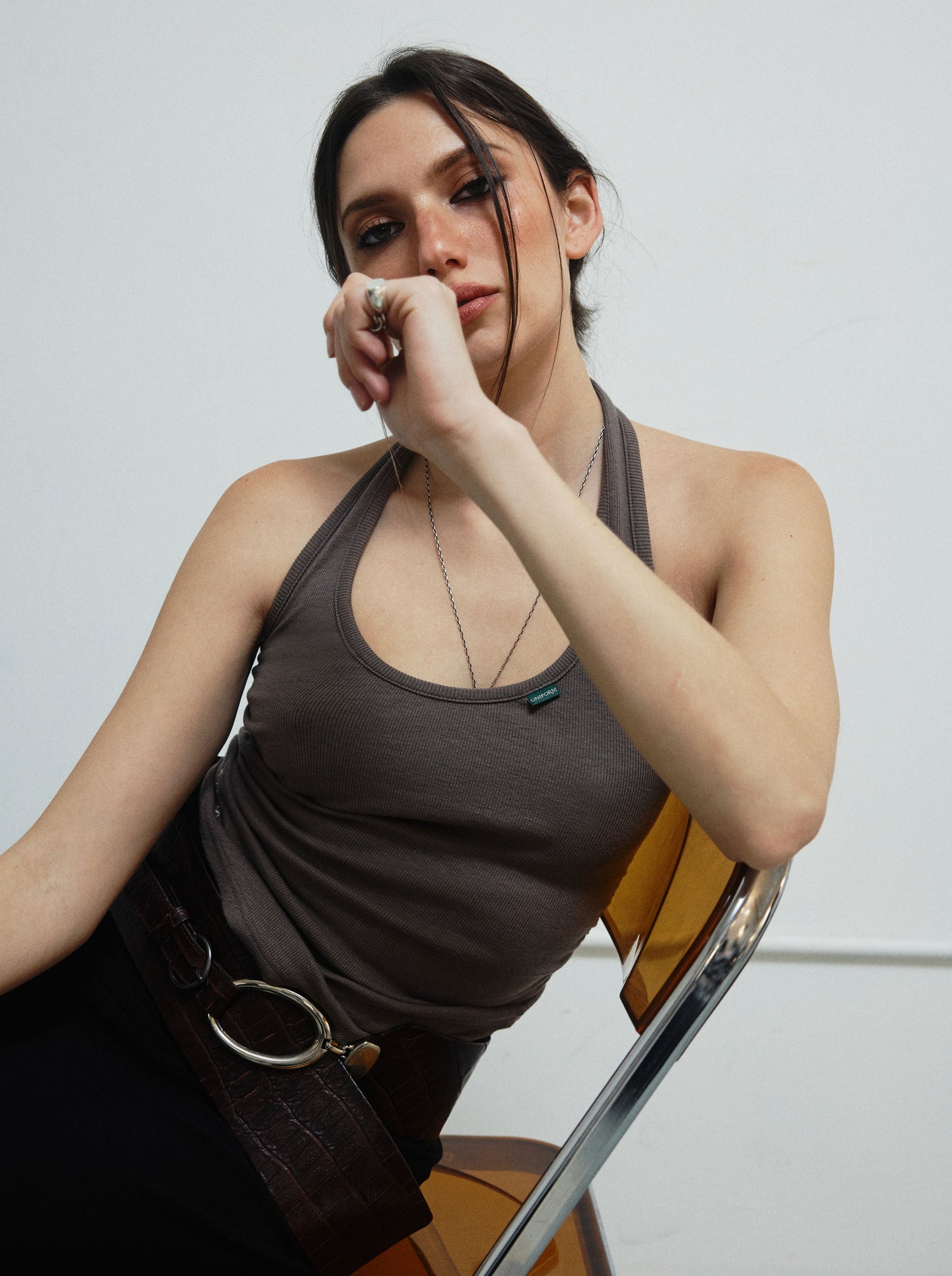Noura Halter Top
