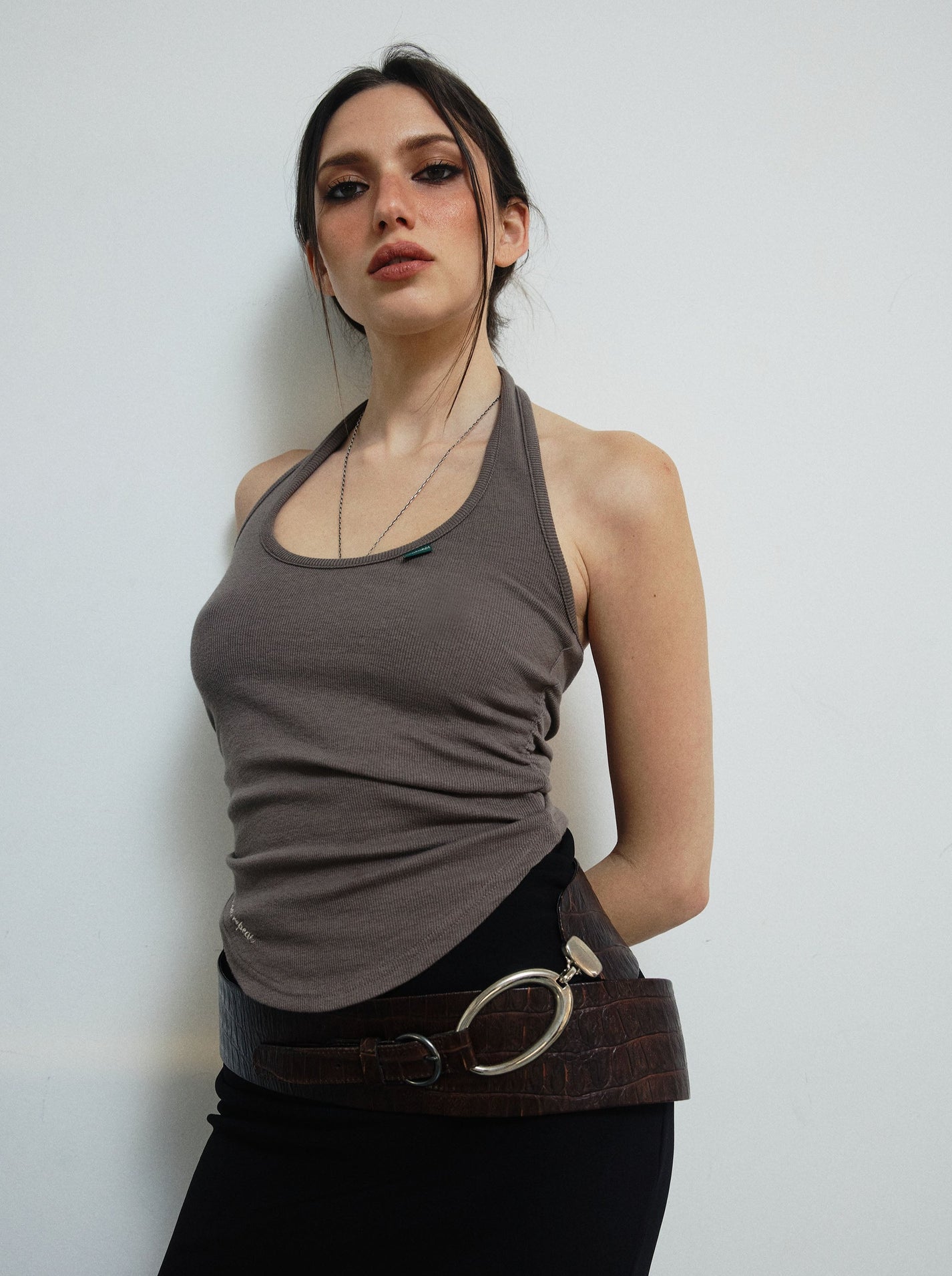 NORA halter top - mochae - uniform person