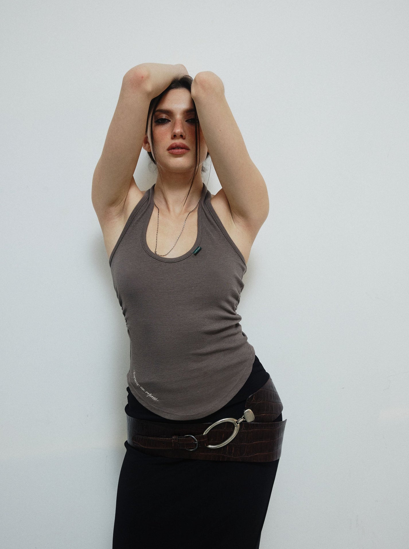 NORA halter top - mochae - uniform person