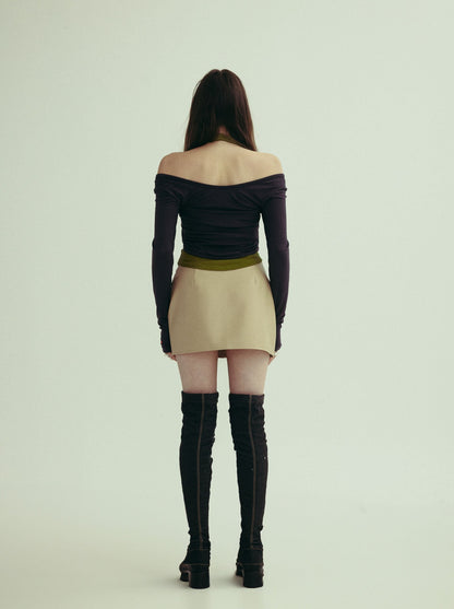 SARAH long sleeve tee - onyx