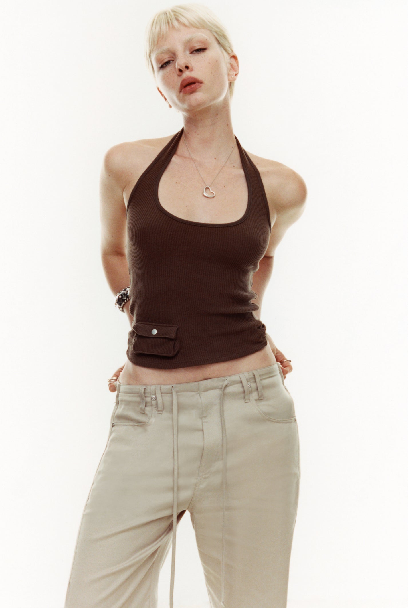 THEA pant - editorial beige - uniform person