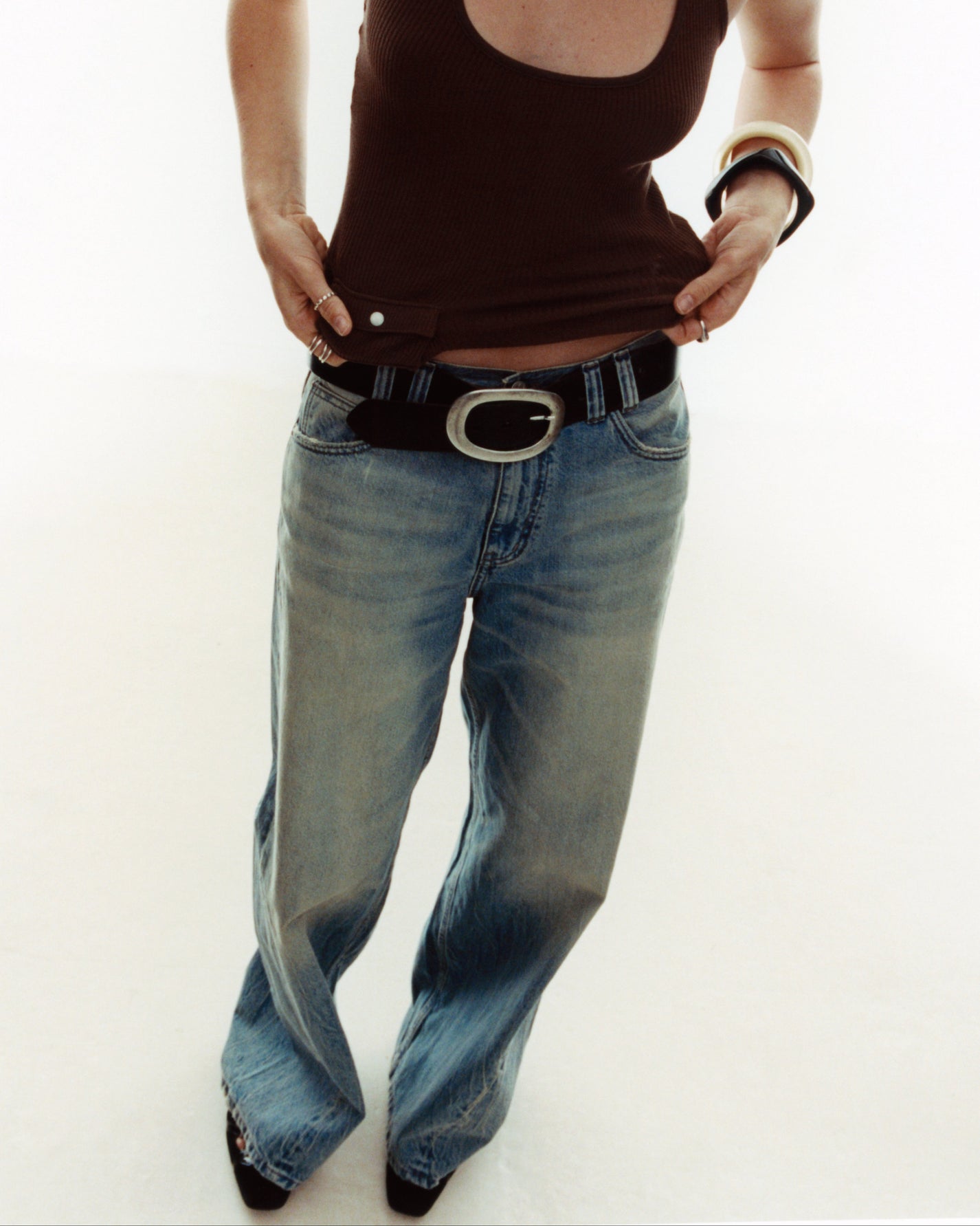 UP DENIM 002 : Reverie - cloud blue - uniform person