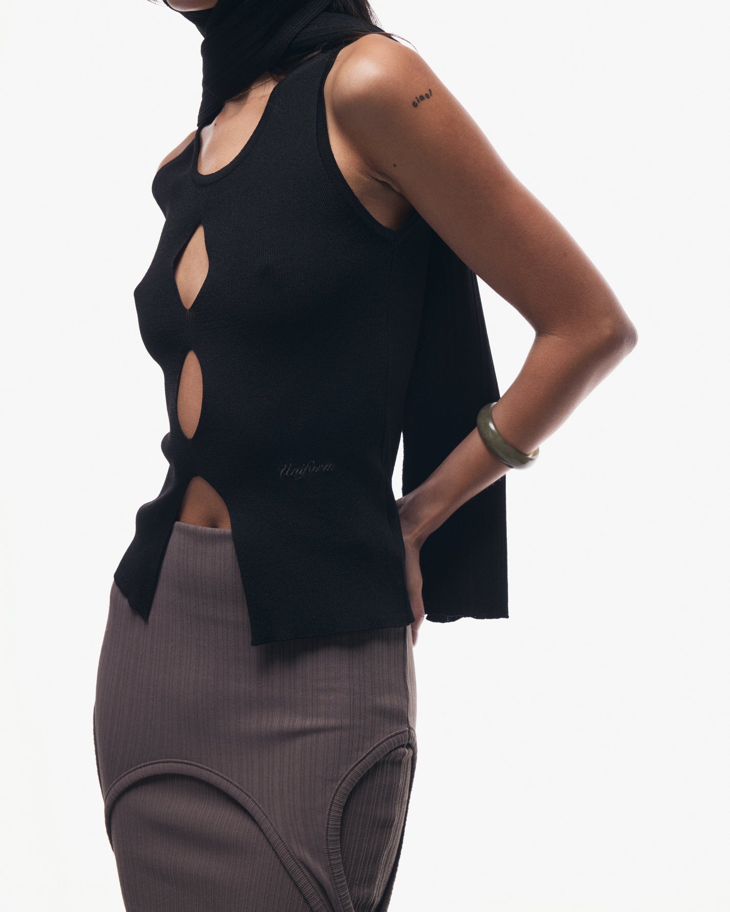 MATERA top - onyx - uniform person