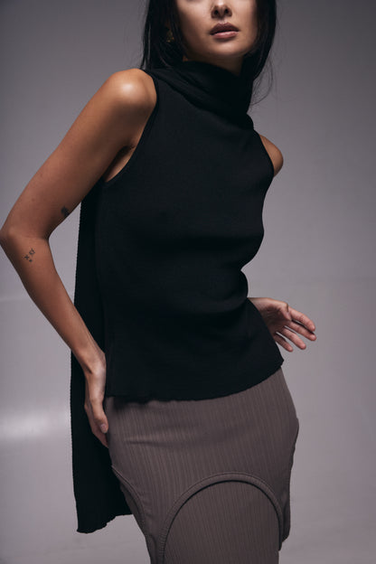 MATERA top - onyx
