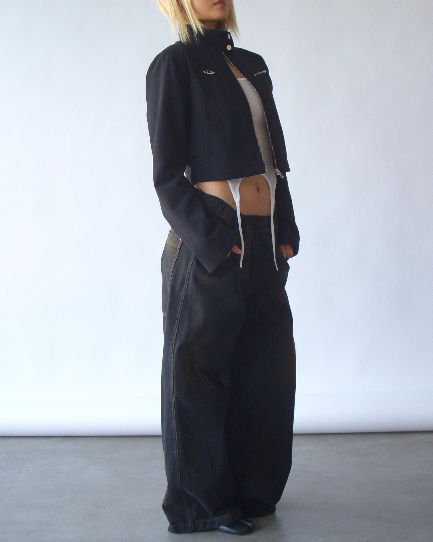 *sample sale* RINA moto jacket - uniform person