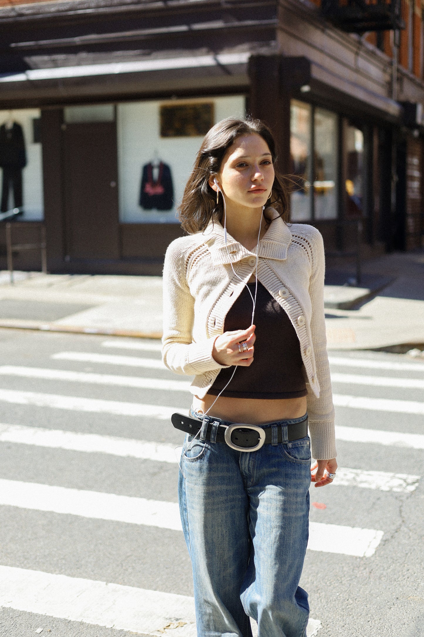 BONBON cardigan - cream