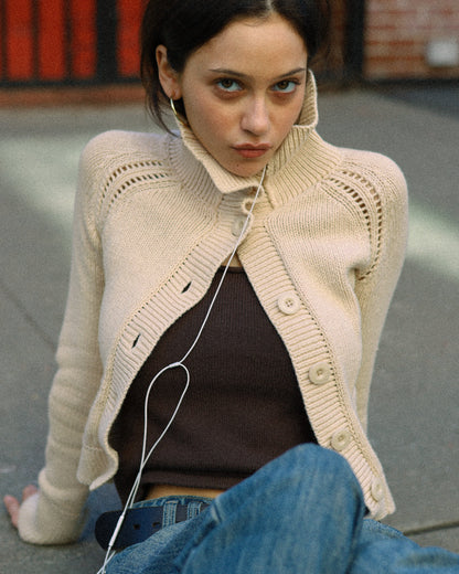 BONBON cardigan - cream