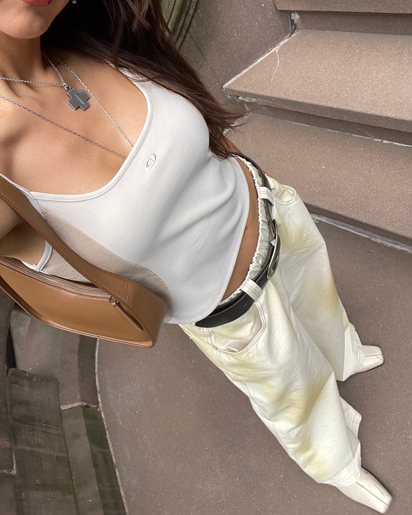 *sample sale* NIKKI top - oats - uniform person