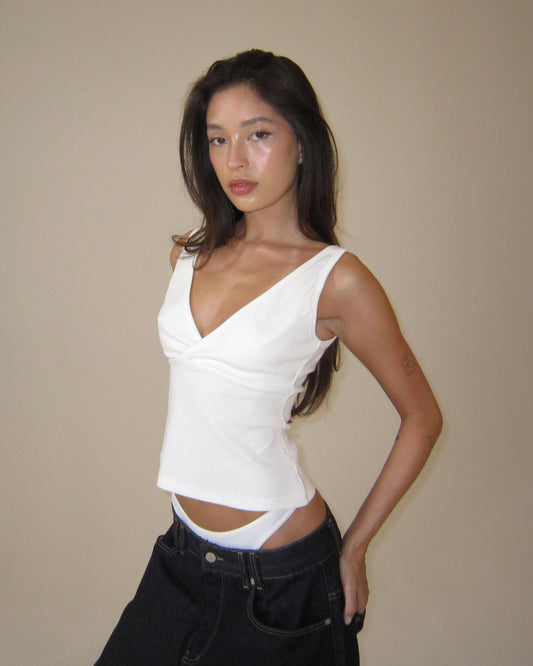 PERETTI TOP - cream