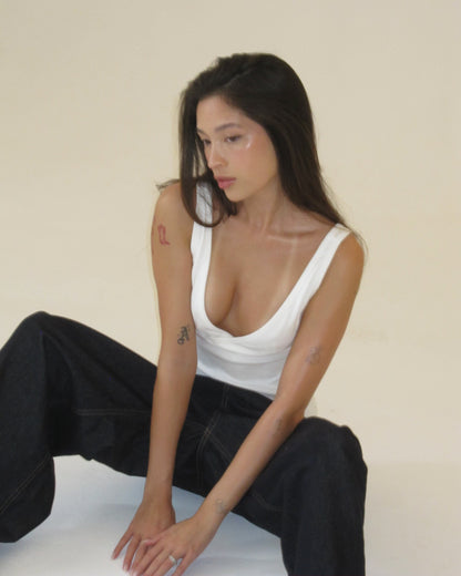 PERETTI TOP - cream