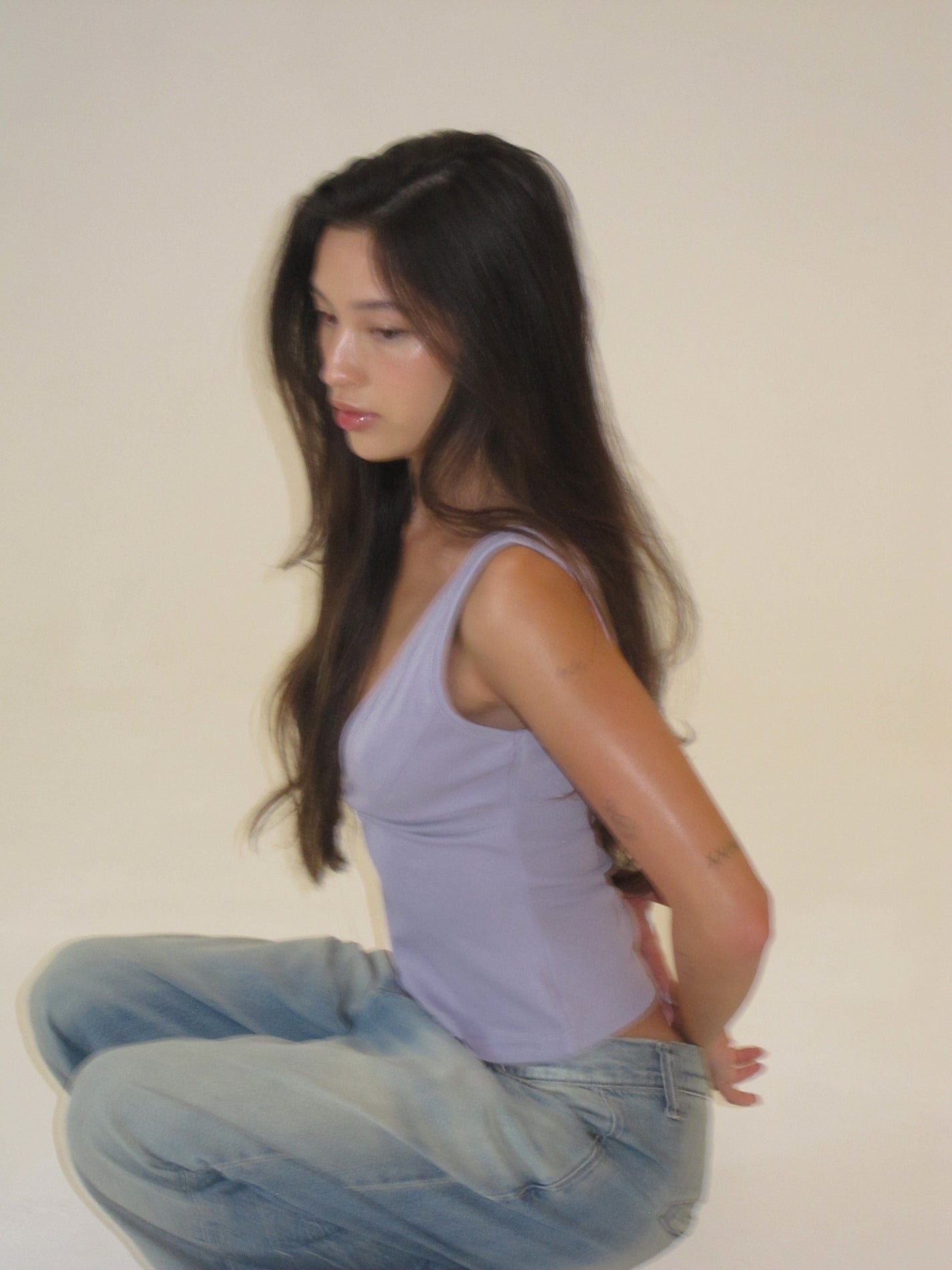 PERETTI TOP - purple moon - uniform person