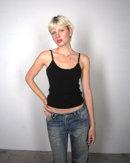 SHIFT knit tank - onyx