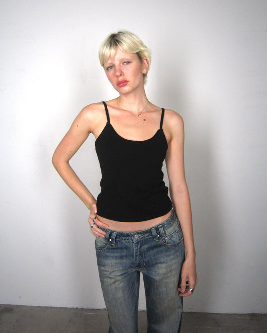 SHIFT knit tank - onyx