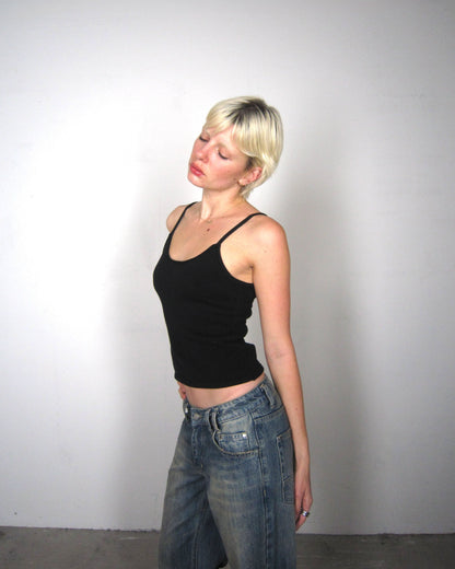 SHIFT knit tank - onyx