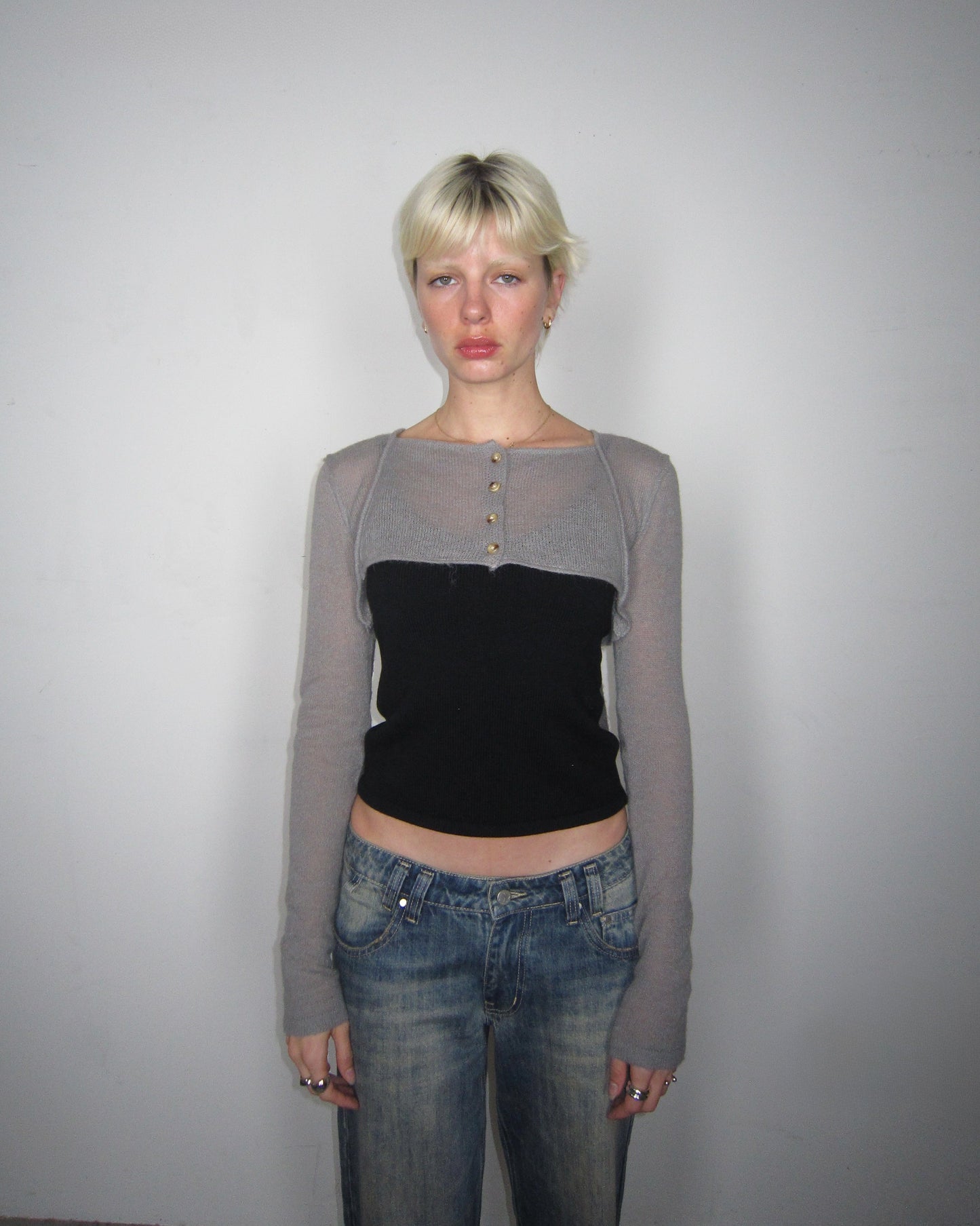 AIRA cardigan - bunny grey