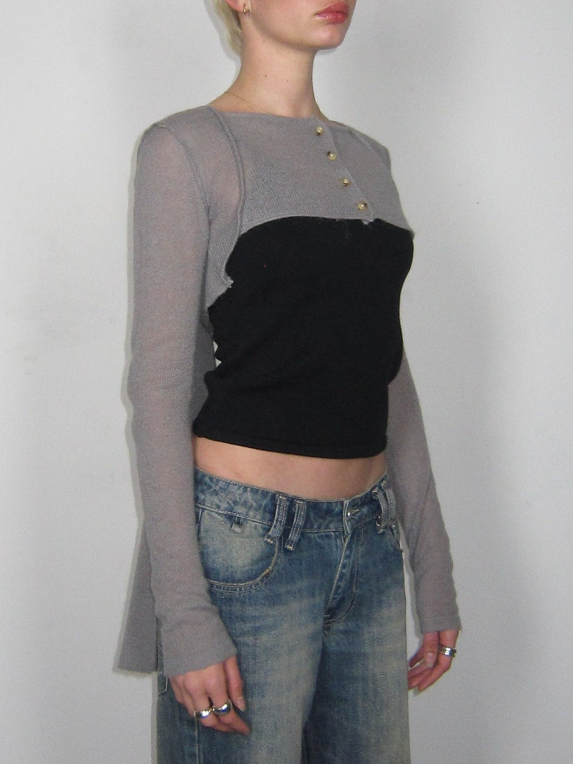 AIRA cardigan - bunny grey