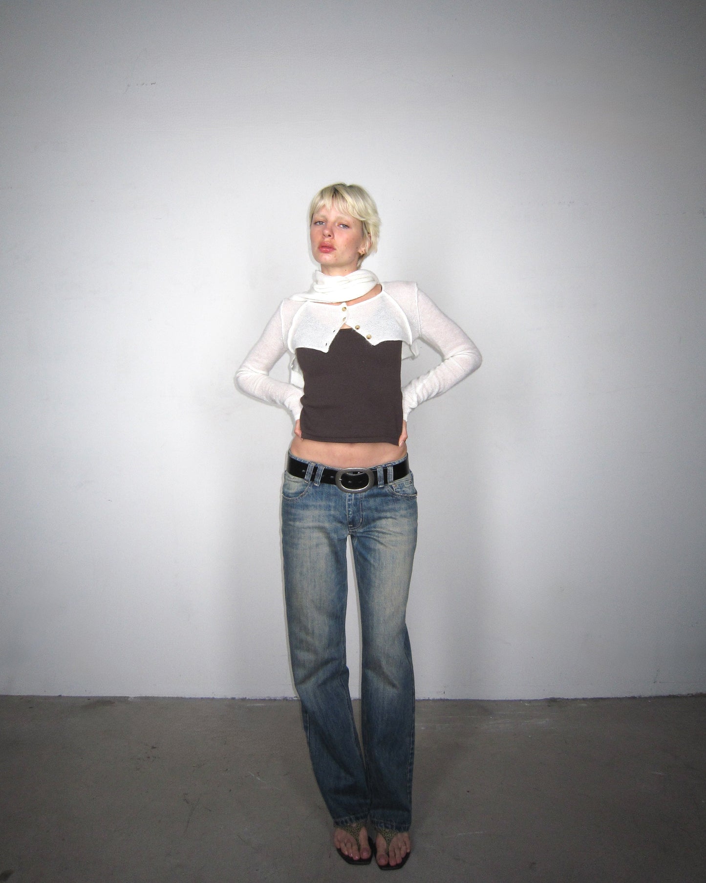 AIRA cardigan - first snow