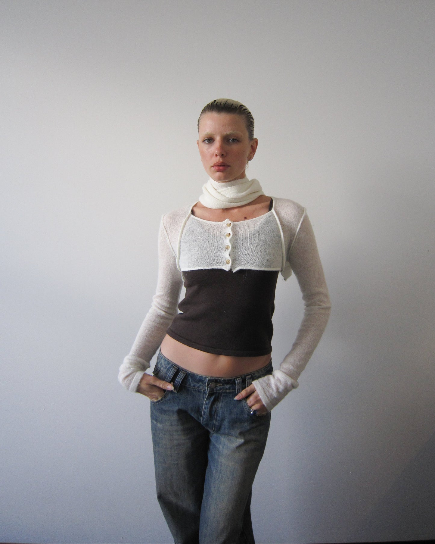 AIRA cardigan - first snow