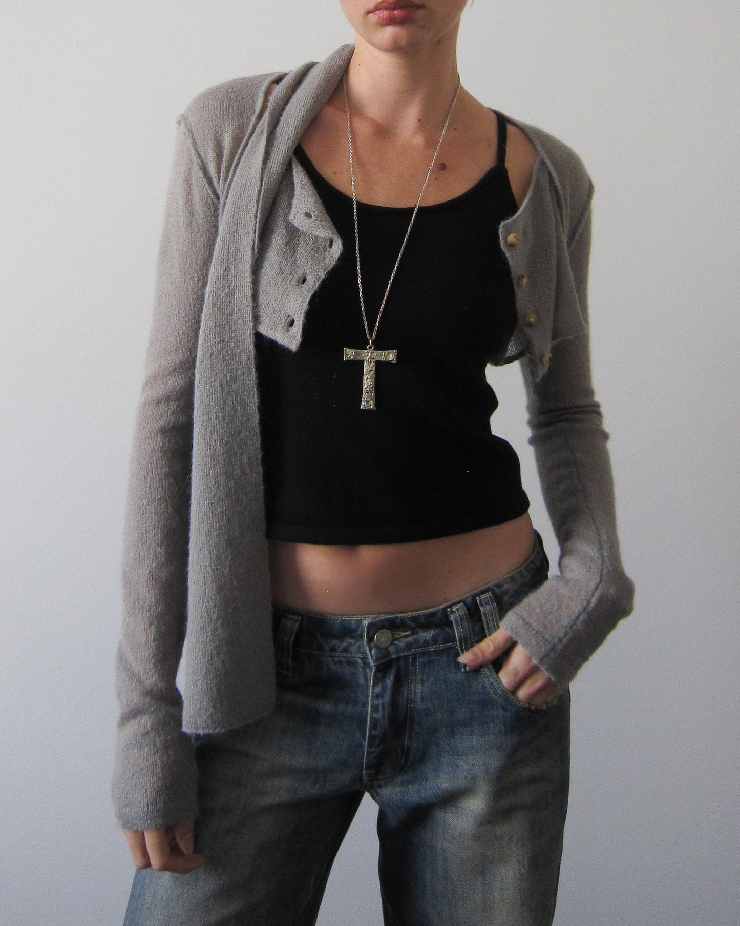 AIRA cardigan - bunny grey