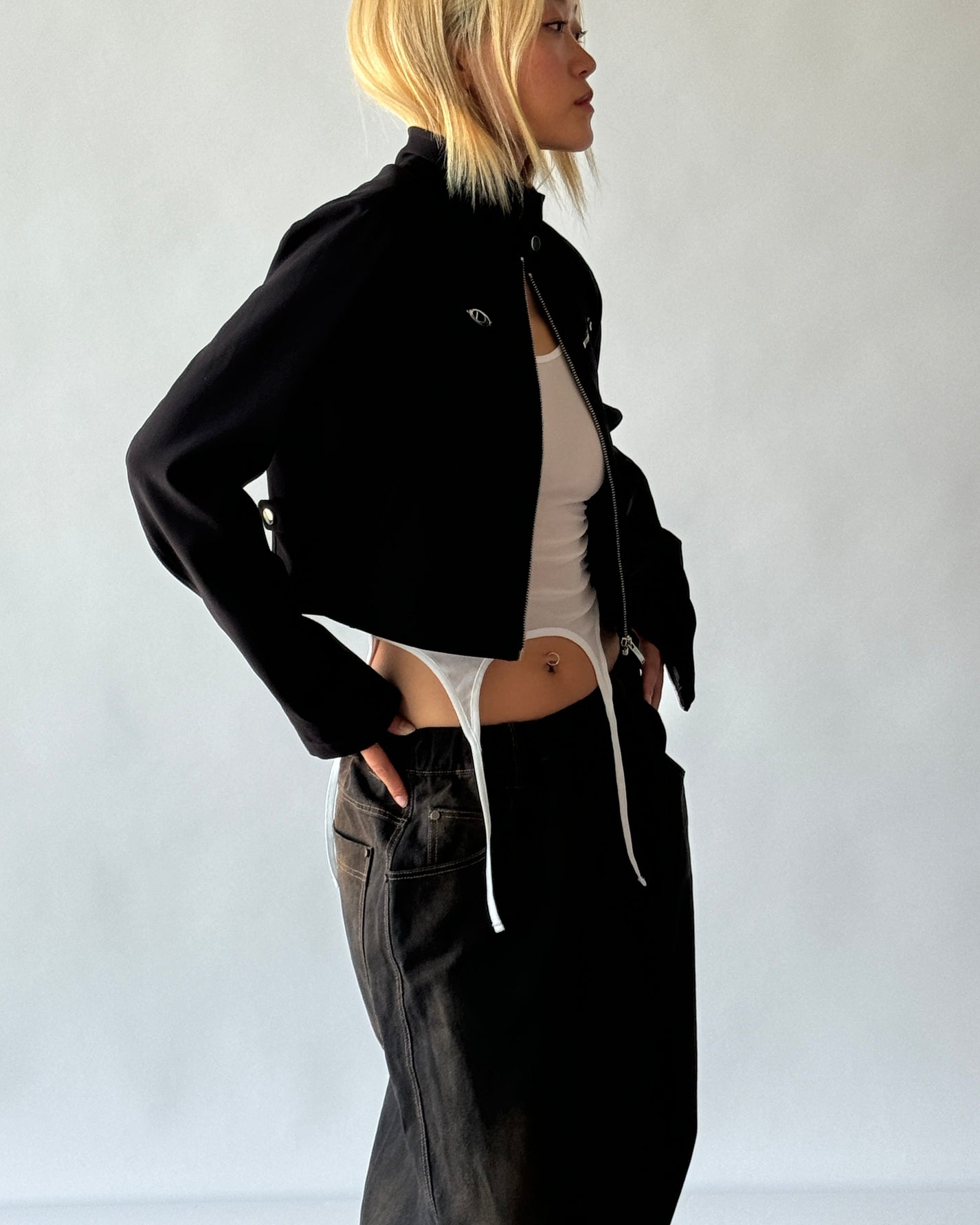 *sample sale* RINA moto jacket - uniform person