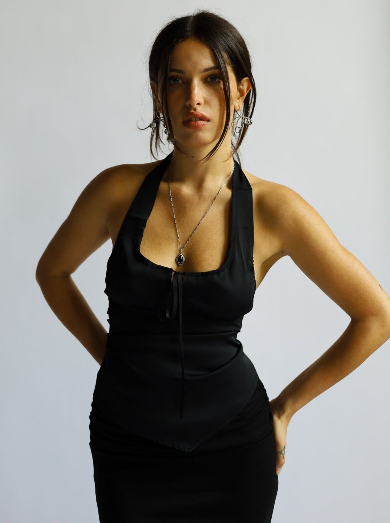 FIORI top - onyx - uniform person