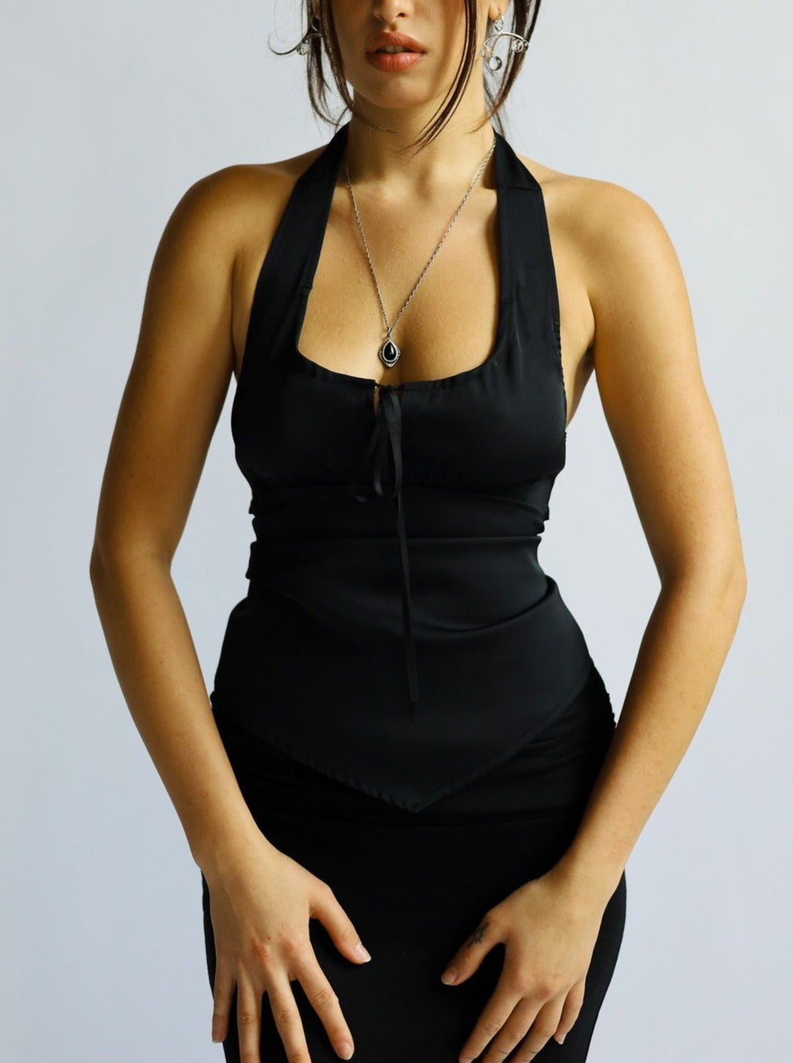 FIORI top - onyx - uniform person