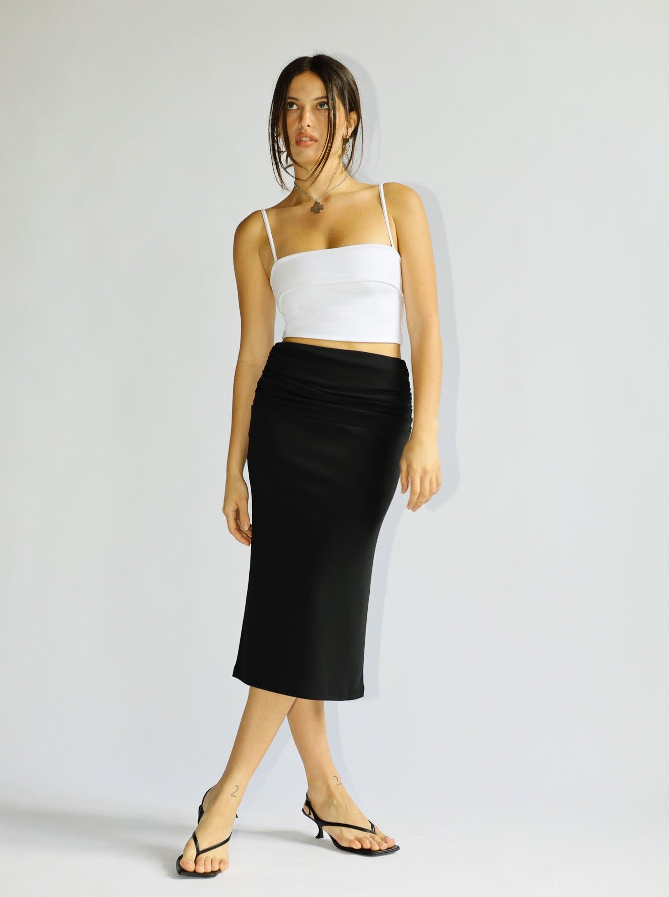 *sample sale* DONNA skirt - black - uniform person