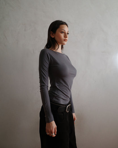 PARADIS top - grey - uniform person