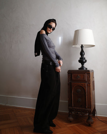 PARADIS top - grey - uniform person