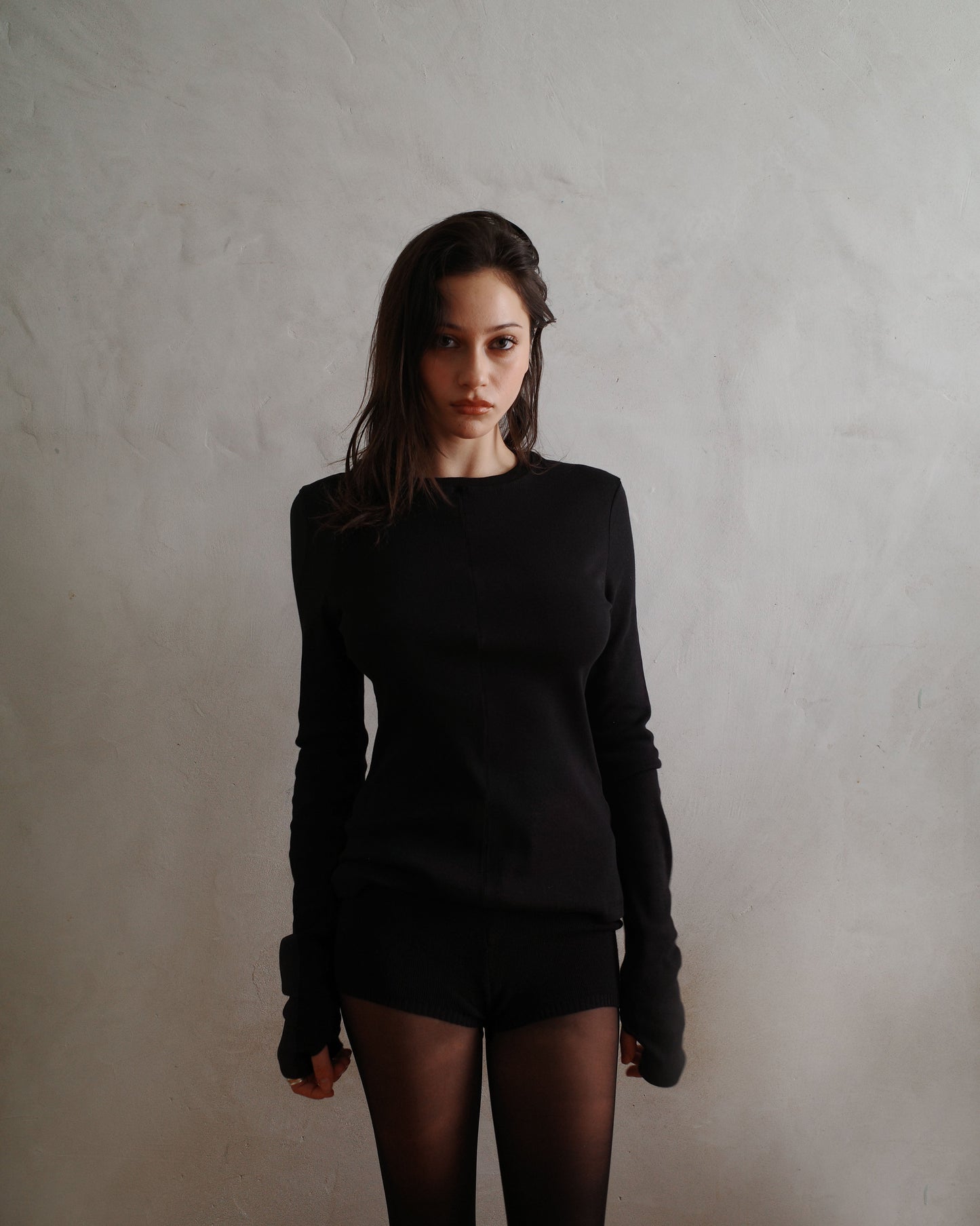 CAPAS long sleeve tee - Onyx *final sale* - uniform person