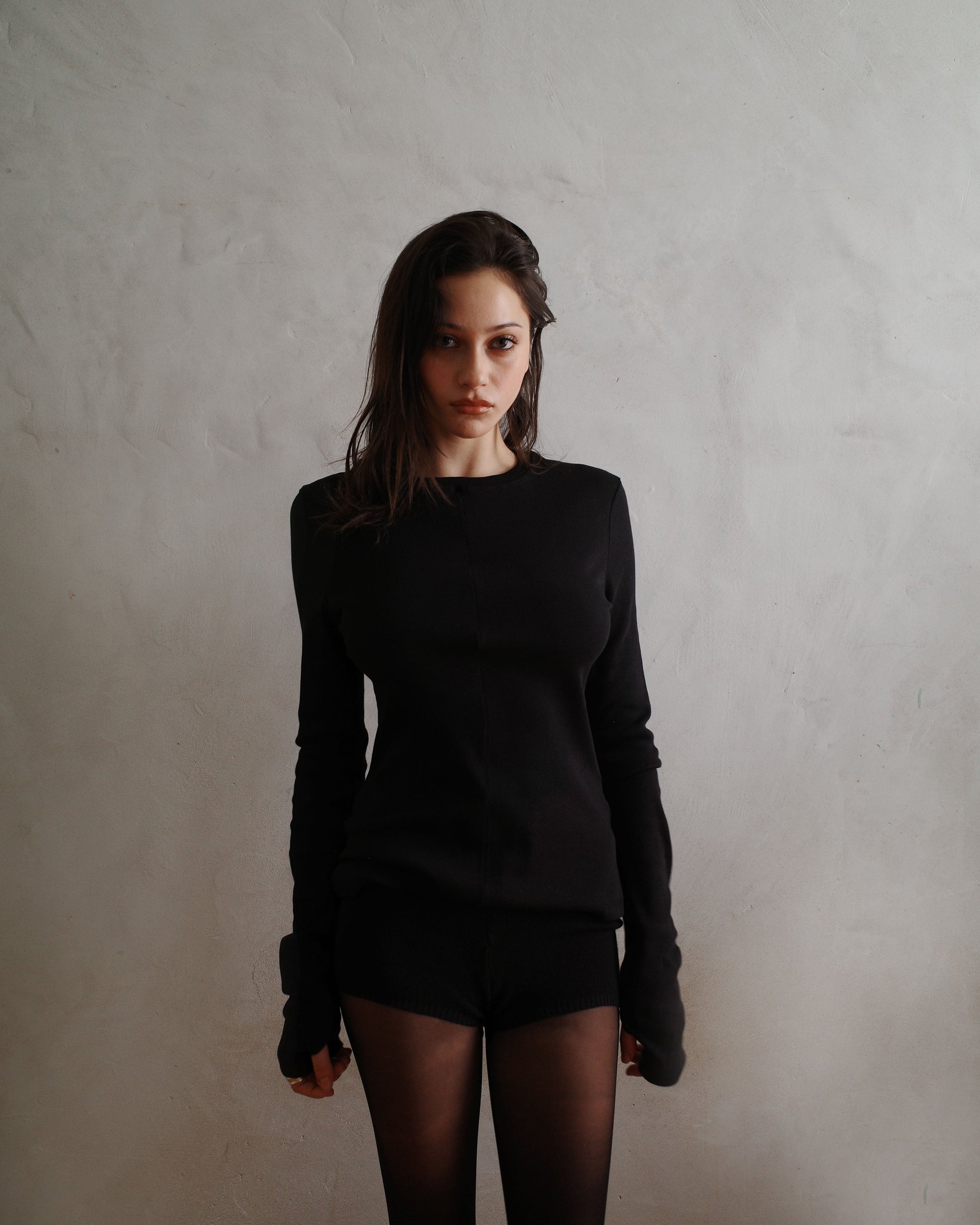 CAPAS long sleeve tee - Onyx *final sale* - uniform person