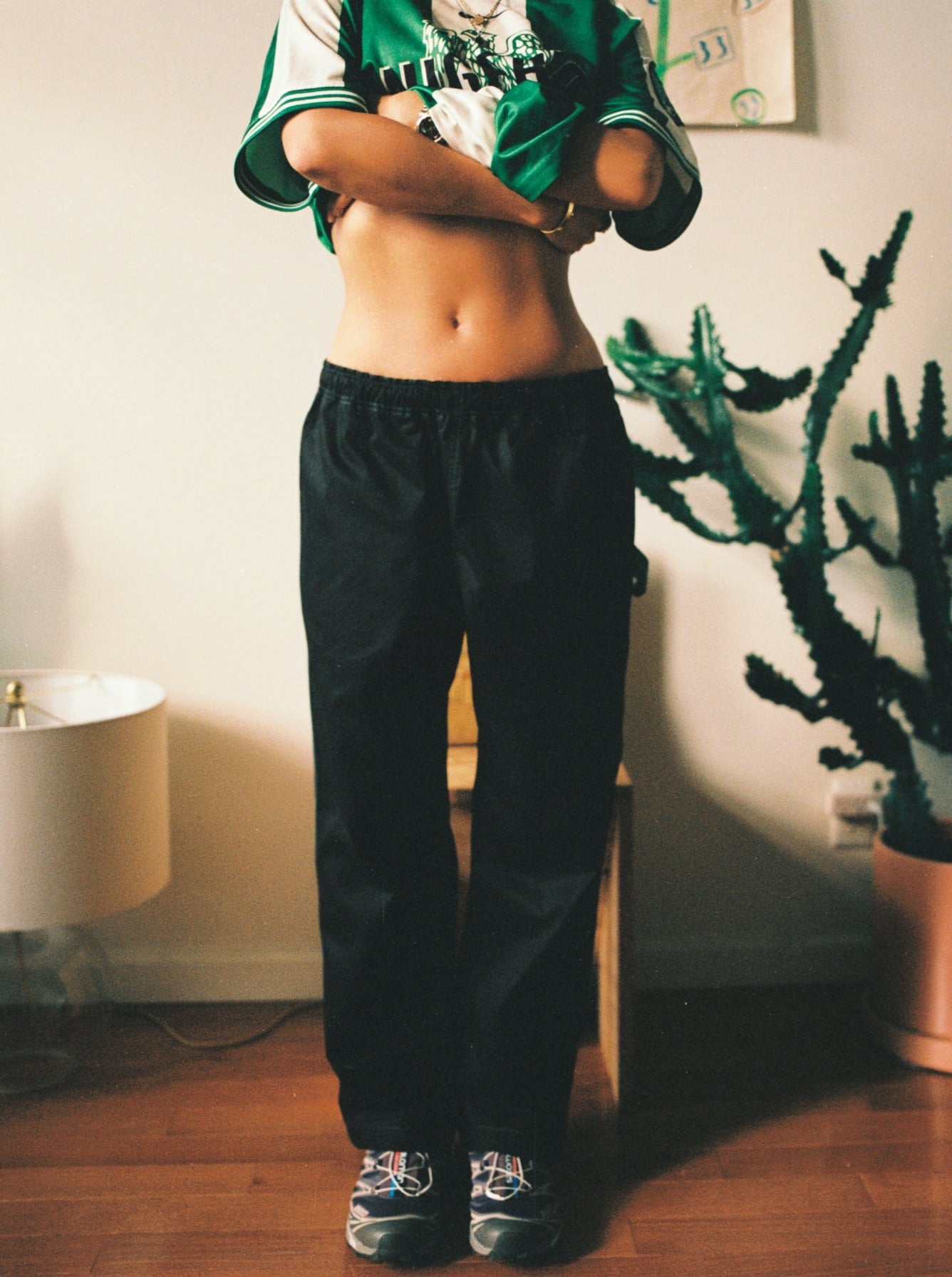 Rivington pants - Black &amp; Forest green - uniform person