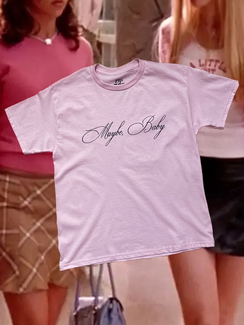 Souvenir tshirt baby pink - maybe, baby