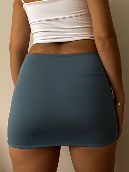 SIENNA skirt - stone blue