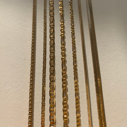 gold mariner link (thin)