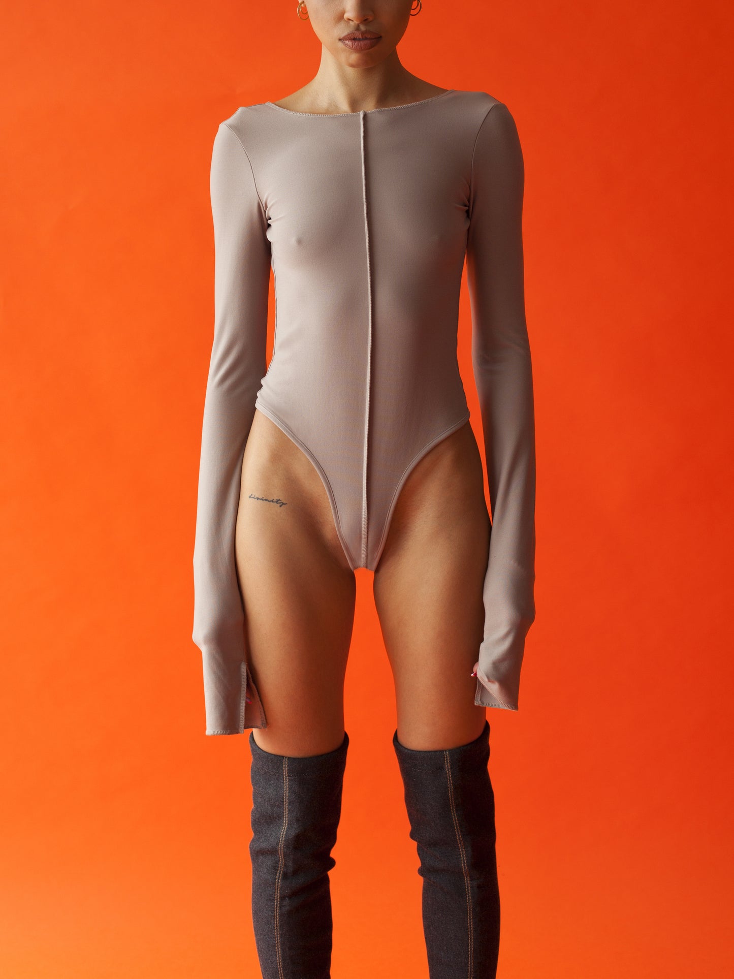 MERAKI bodysuit - cocoa 2.0